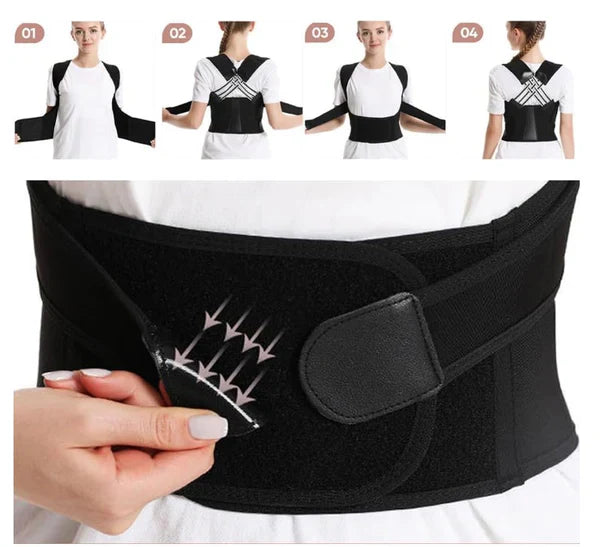 CORRECTOR DE POSTURA ORTOPÉDICO UNISEX