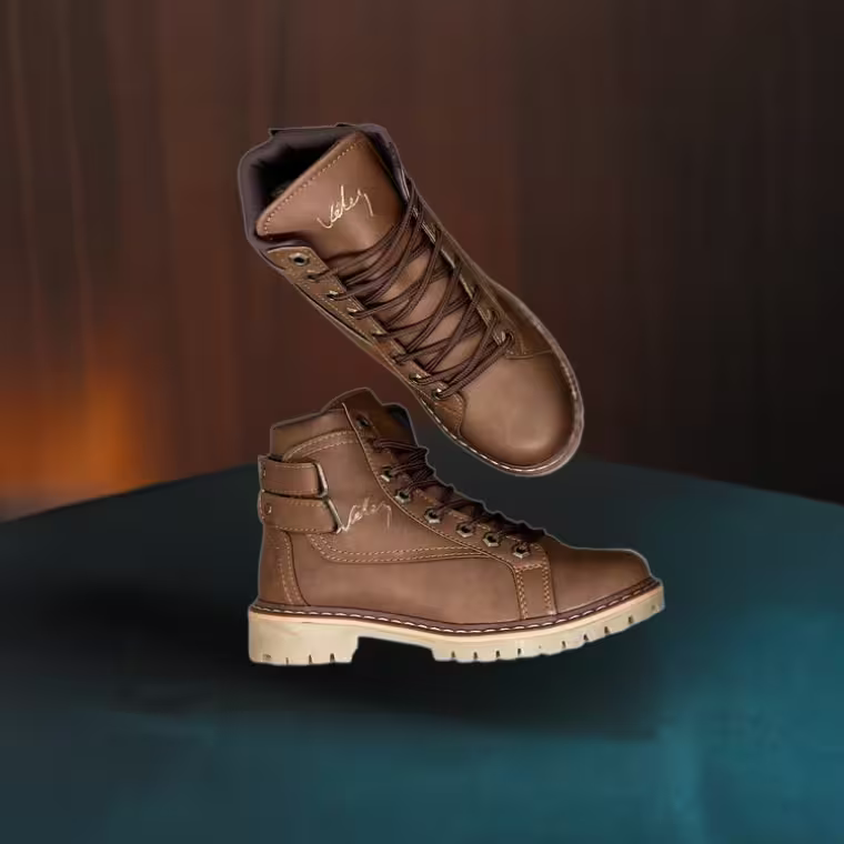Botas Velez de Cuero Para Mujer